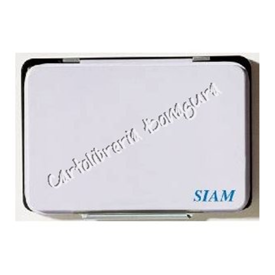 Cuscinetto per Timbri 8x12cm Neutro Siam