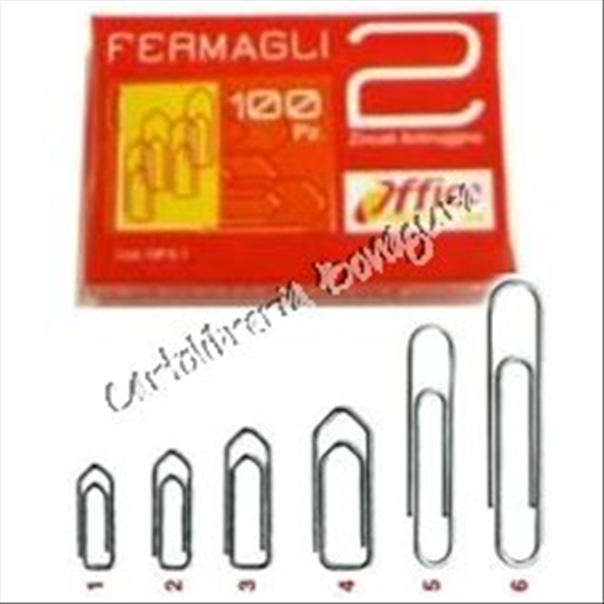 Fermagli Zincati n.2 Planet Office (conf.100)