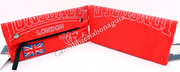 Busta Piatta Rosso Lonsdale Graffiti
