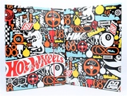 Cartella Portadisegni Nero Hot Wheels