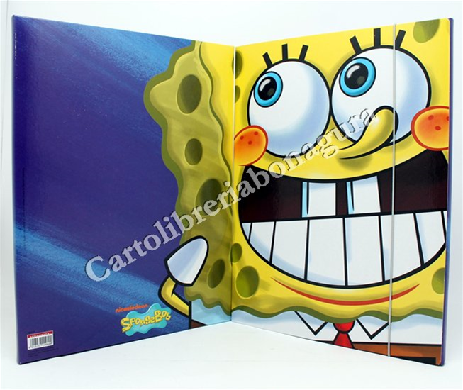Cartella Portadisegni Viola Spongebob