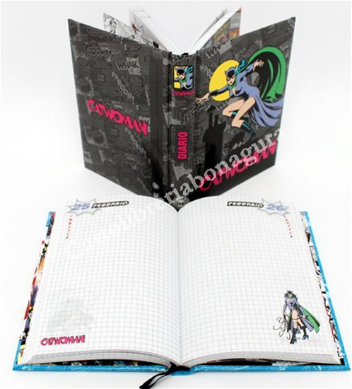 Diario Mini 12 M Catwoman Warner Bros