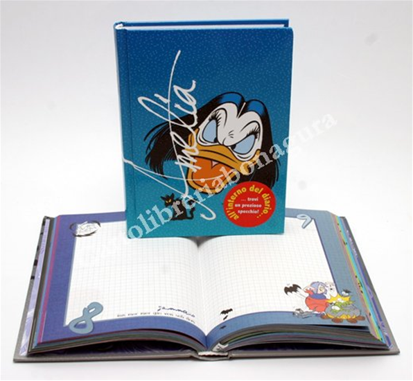 Diario Pocket 12M Blu Amelia