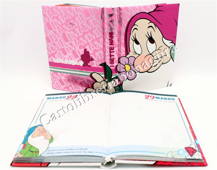 Diario Pocket 12M Mammolo Sette Nani Classic