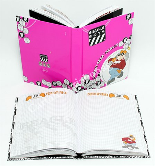 Diario Pocket One 12M Fucsia Bassotti