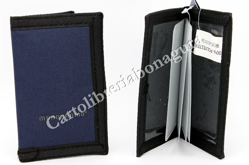 Porta Carte di Credito Blu Monocromo Pigna