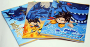 Quad. Maxi Rig. Q - Quadretti Con Margine Per 3-4-5 elementare medie e superiori Blue Dragon Darkness
