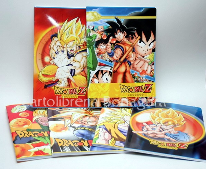 Quad. Maxi Rig. C - 1 Rigo Con Margine Per 4-5 elementare medie e superiori Dragon Ball
