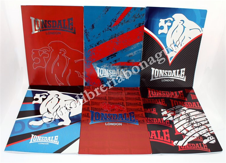 Quad. Maxi Rig. 1 Rigo Senza Margine Per 4-5 elementare medie e superiori Lonsdale Lion