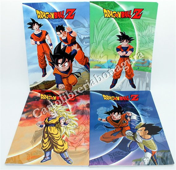 Quad. Maxi Rig. B - Righe per 3 elementare Dragonball Z