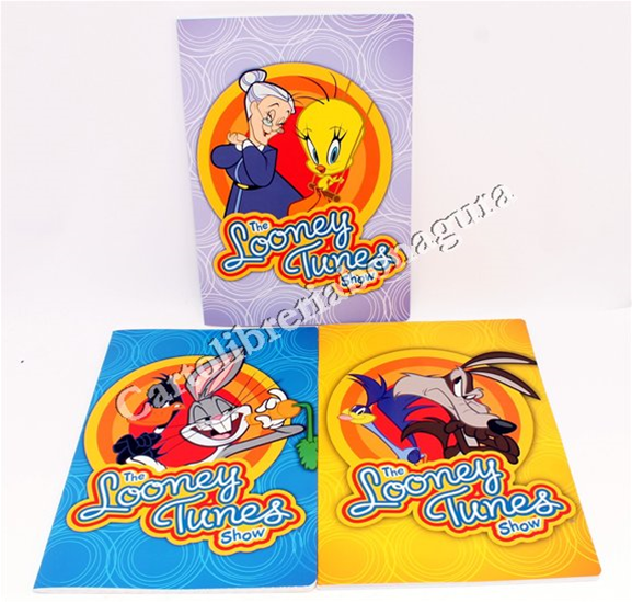Quad. Maxi Rig. B - Righe per 3 elementare Looney Tunes