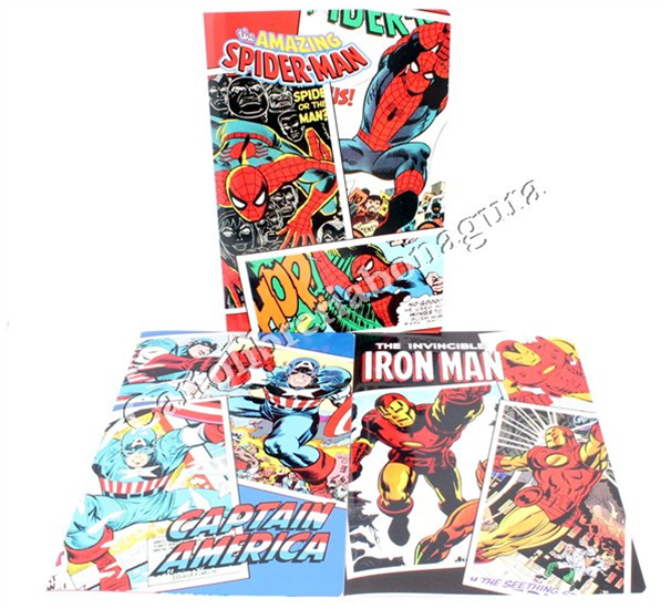 Quad. Maxi Rig. Q - Quadretti Con Margine Per 3-4-5 elementare medie e superiori Marvle Comics