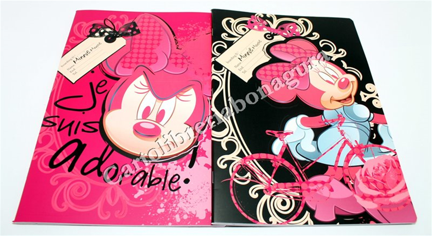 Quad. Maxi Rig. Q - Quadretti Con Margine Per 3-4-5 elementare medie e superiori Minnie Adorable