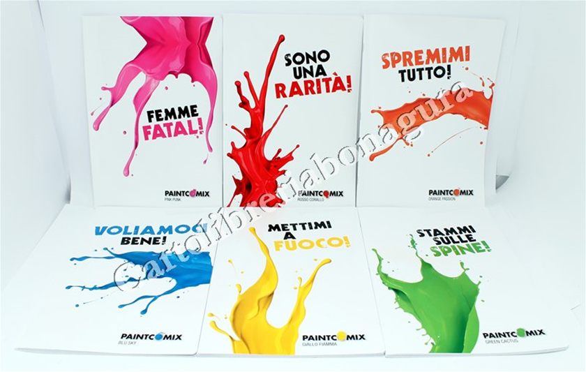 Quad. Standard Rig. Q - Quadretti Con Margine Per 3-4-5 elementare medie e superiori Comix Paint