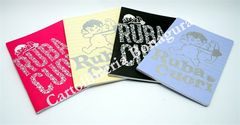 Quad. Standard Rig. Q - Quadretti Con Margine Per 3-4-5 elementare medie e superiori Rubacuori