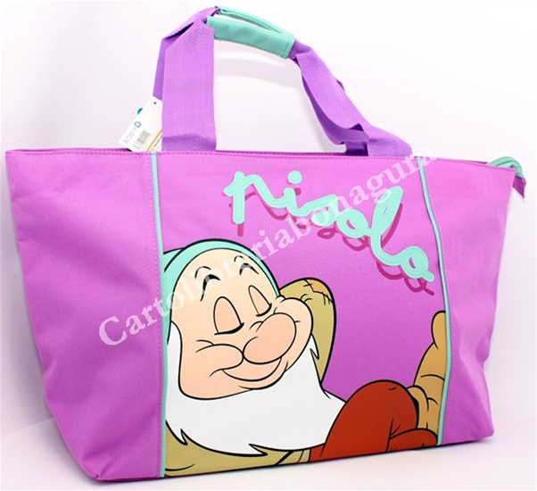Shopper Big Pisolo Viola Sette Nani Classic