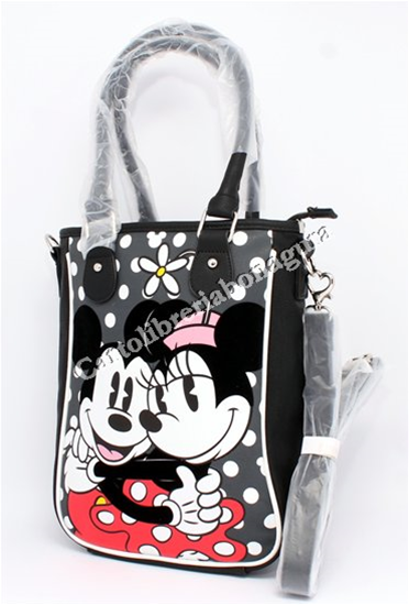 Shopper Kiss Grigio Mickey & Minnie