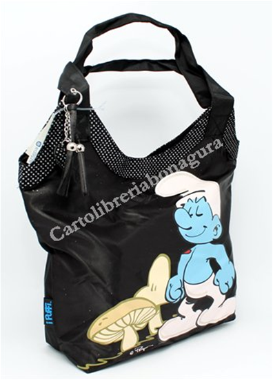 Shopper Verticale Forzuto Puffi Fashion