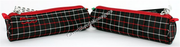 Tombolino Nero/Rosso Fiat 500 Check