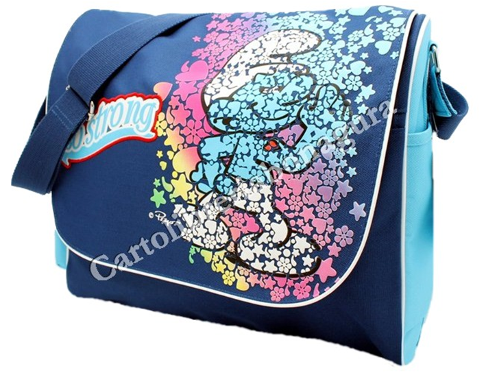 Tracolla Blu Puffi Fashion