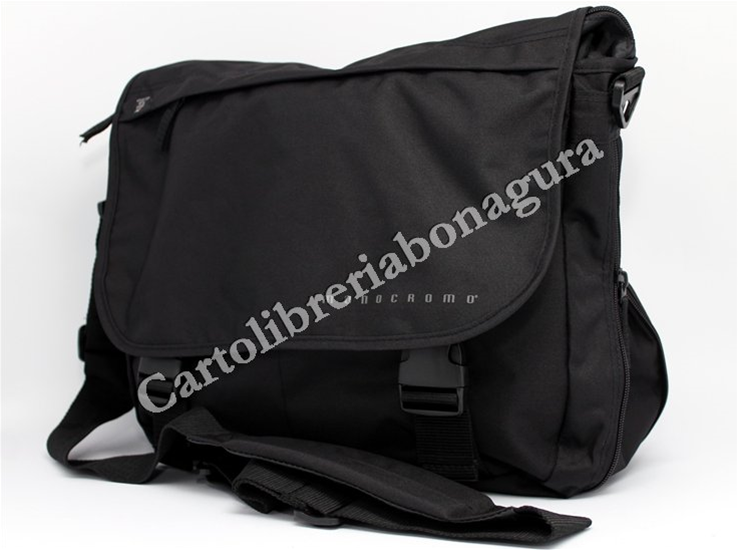 Tracolla Est. Nero Monocromo Pigna
