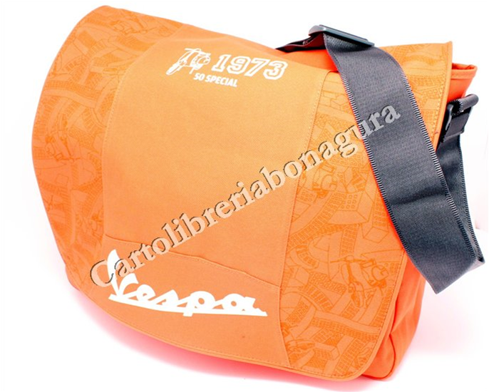 Tracolla Orizzontale Arancio Vespa