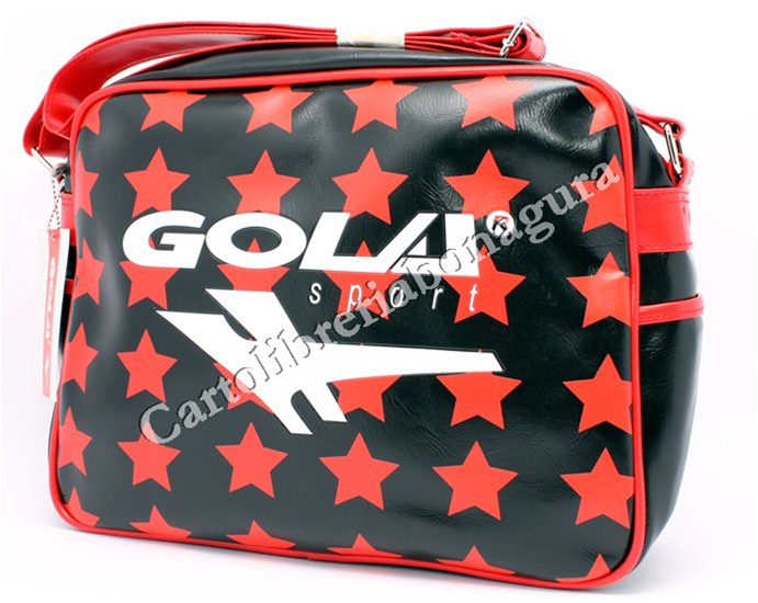 Tracolla Orizzontale Nero/Rosso Gola Fantasy