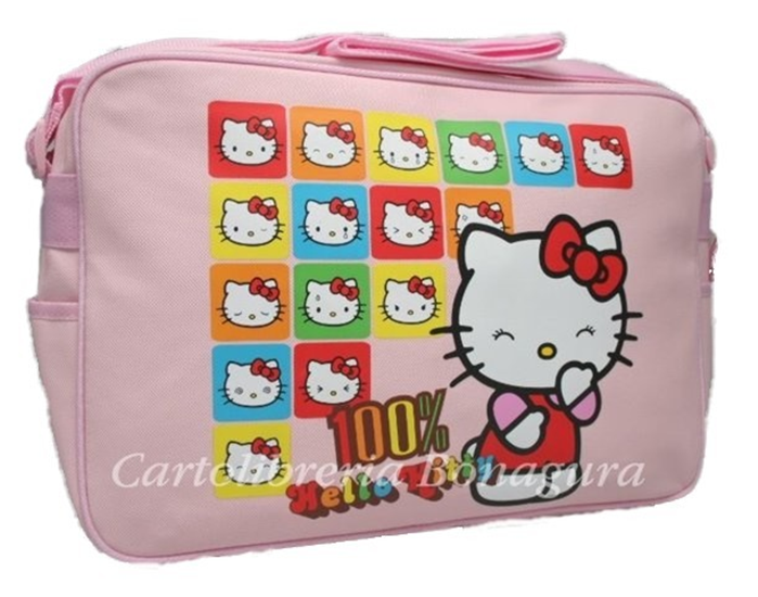 Tracolla Porta Pc Rosa Hello Kitty