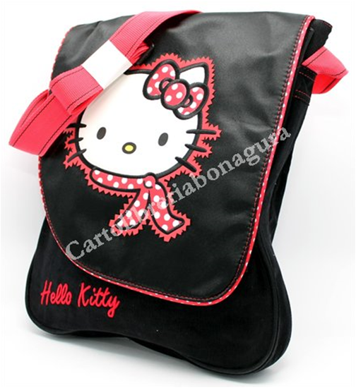 Tracolla Verticale Porta Quaderni Hello Kitty Winter