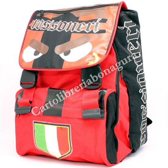 Zaino Est. Medium Masquerada Rossoneri