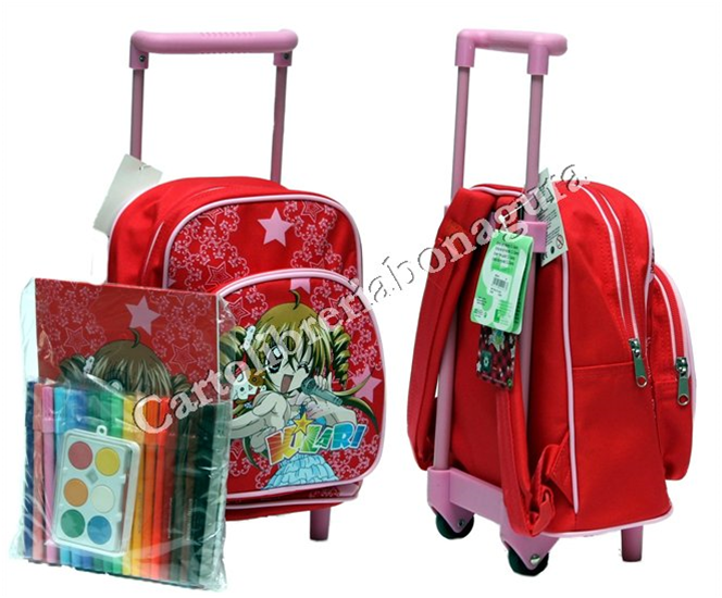 Zaino Mini Trolley Colour Kilari Cherry