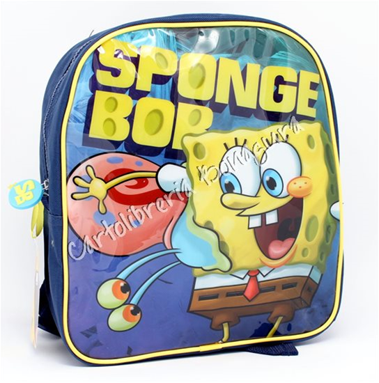 Zaino Asilo Basic Blu Spongbob