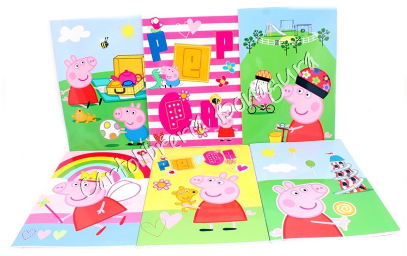 Quad. Maxi Rig. A - Righe Per 1 - 2 elementare Peppa Pig