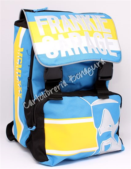 Zaino Estensibile Azzurro Frankie Garage
