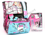 Zaino Sdopp.Le Big C/Monster Nails Azzurro Monster Hig