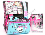 Zaino Sdopp.Le Big C/Monster Nails Azzurro/Nero Monster Hig