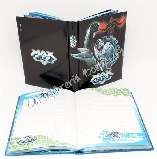 Diario Standard 10M Nero Max Steel