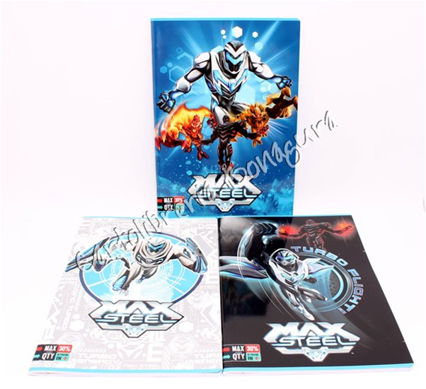 Quad. Maxi Rig. Q - Quadretti Con Margine Per 3-4-5 elementare medie e superiori Max Steel