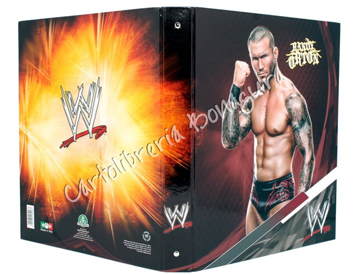Copertina Ad Anelli Rosso Wrestlig