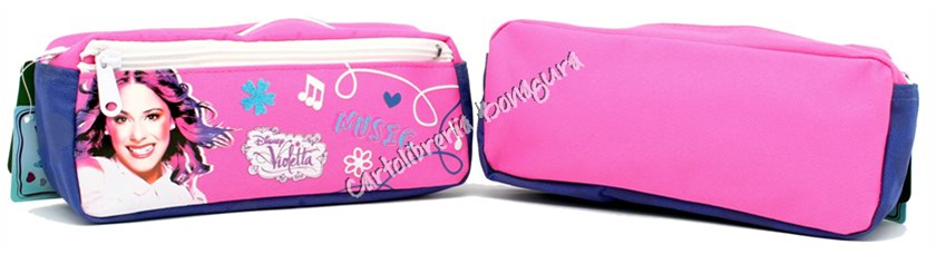 Bustina 2 Zip Violetta