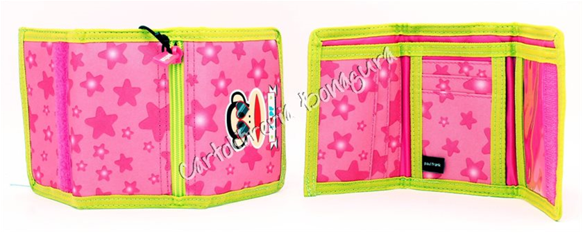 Portafoglio Rosa Paul Frank Girls