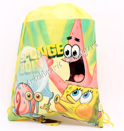Zaino Multiuso Leggero Giallo Spongebob