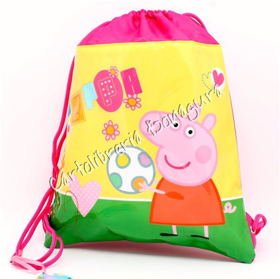 Zaino Peppa Pig Multiuso Leggero Giallo