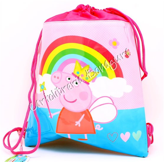 Zaino Peppa Pig Multiuso Leggero Rosa