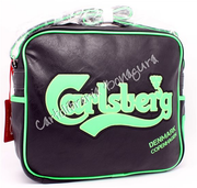 Tracolla Orizz. Nero/Verde Special Carlsberg