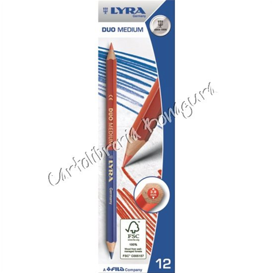 Matita Duo Gigant Bicolore Lyra