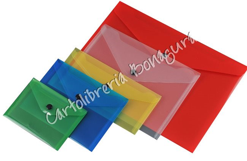 Busta Con Bottone A5 Plastidea