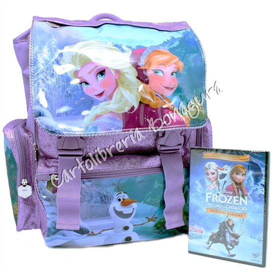 Zaino Estensibile C/DVD Karaoke Glicine Frozen by Accademia