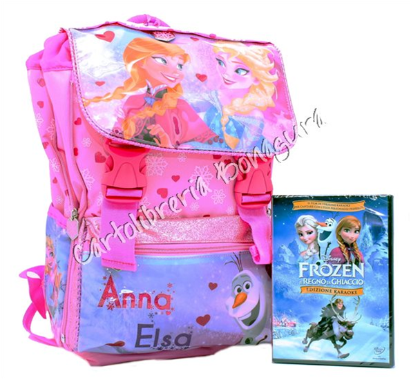 Zaino Estensibile Primino C/DVD Karaoke Frozen by Accademia