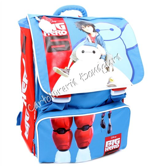 Zaino Estensibile Azzurro Big Hero